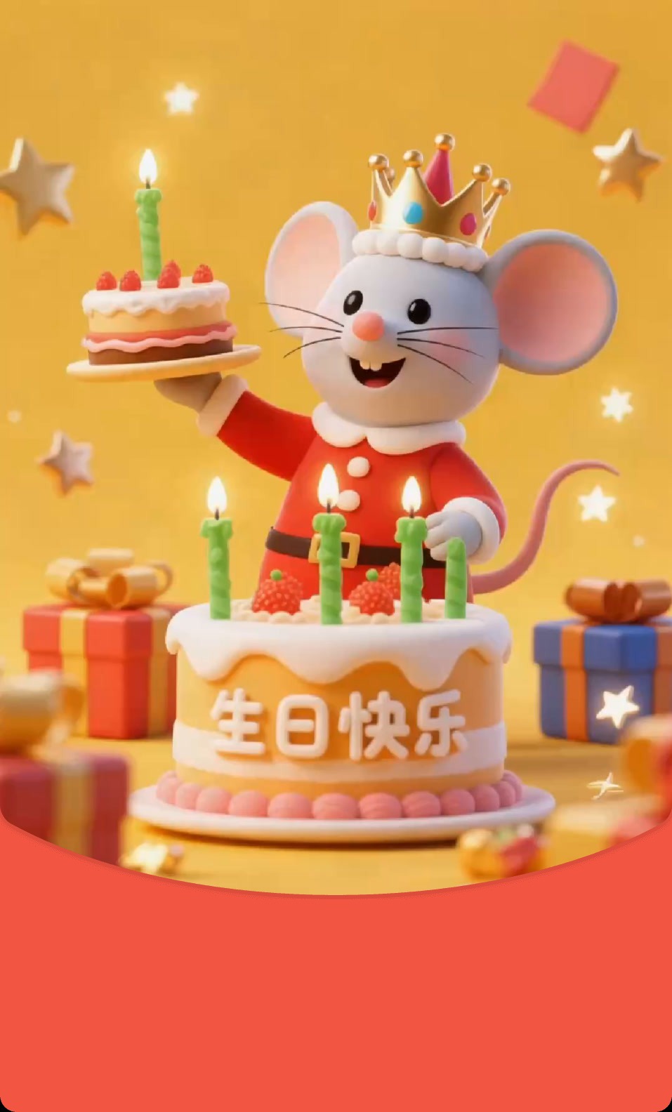 生日快乐-鼠宝